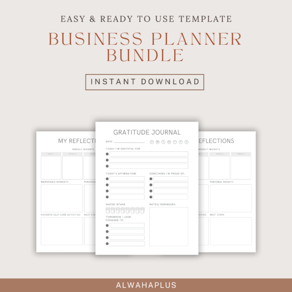 Business Planner Bundle | Etsy Shop Planner | Digital Product Planner | Shopify Planner | Online Business Organizer | Budget & Financial Planner - Image 2