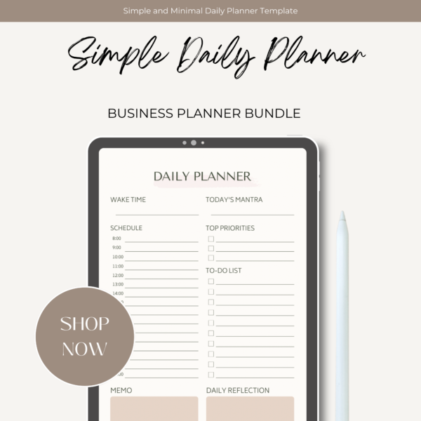Business Planner Bundle | Etsy Shop Planner | Digital Product Planner | Shopify Planner | Online Business Organizer | Budget & Financial Planner - Image 3