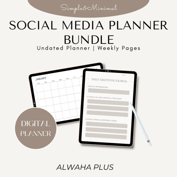 Ultimate Social Media Planner Bundle | Post & Marketing Strategy Planners | Monthly & Daily Content Planning Tools - Image 5