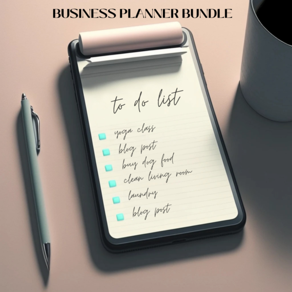 Business Planner Bundle | Etsy Shop Planner | Digital Product Planner | Shopify Planner | Online Business Organizer | Budget & Financial Planner - Image 7