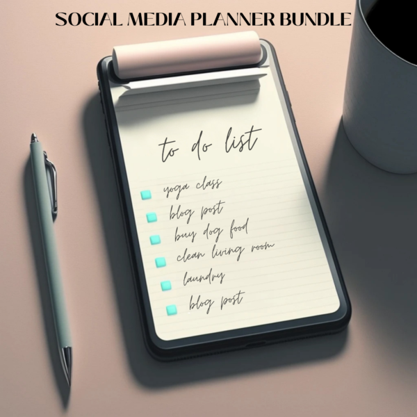 Ultimate Social Media Planner Bundle | Post & Marketing Strategy Planners | Monthly & Daily Content Planning Tools - Image 8