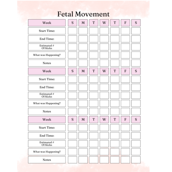 Pregnancy Planner Bundle | My Pregnancy Journal, Baby Memory Book, Newborn Planner | Digital Pregnancy Organizer, Baby Milestone Tracker, New Mom Gift - Image 10