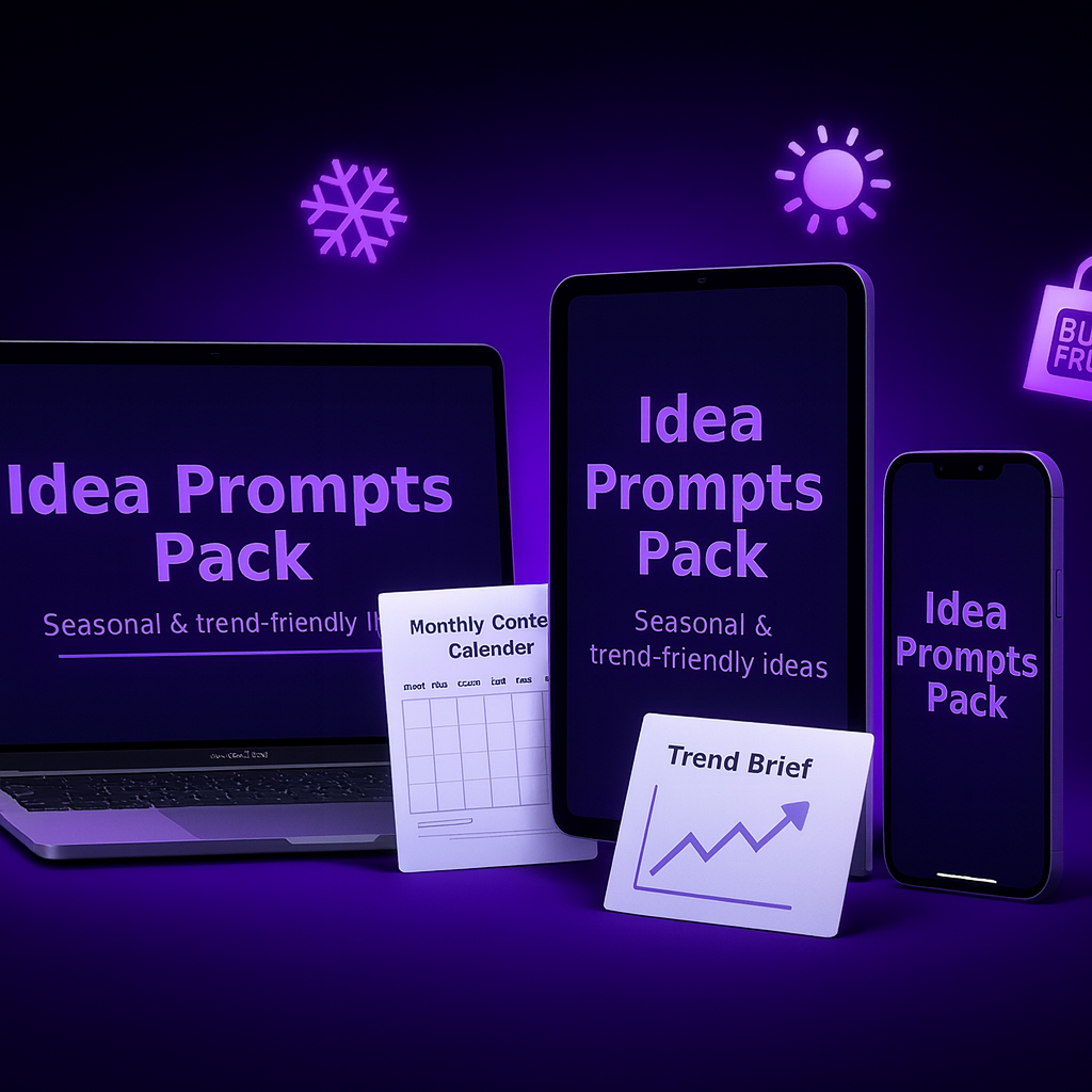 Idea Prompts Pack