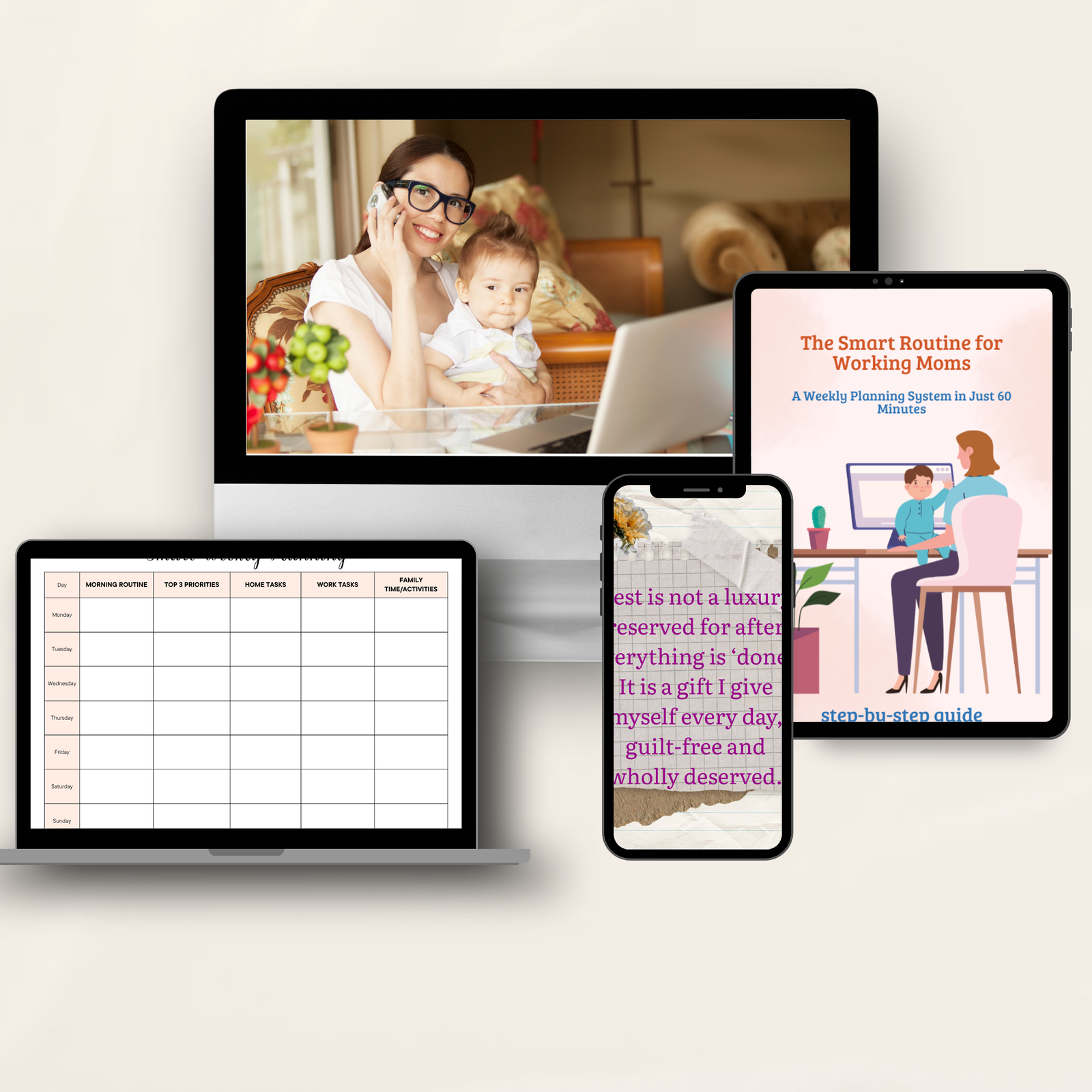 The Smart Routine for Working Moms