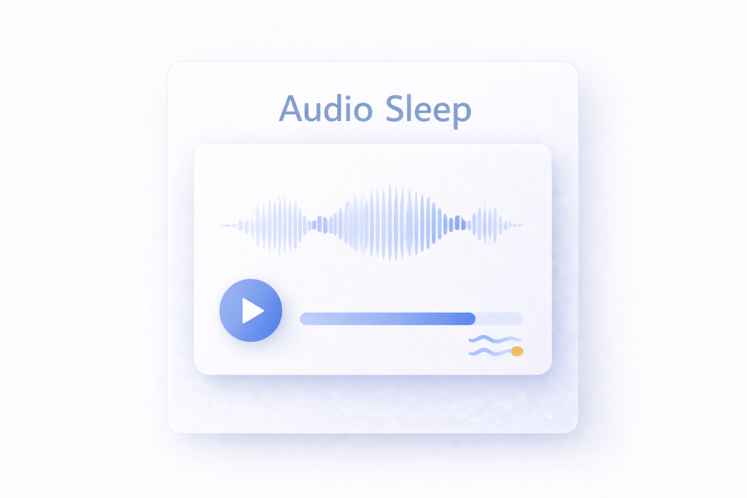 Audio sleep cues preview