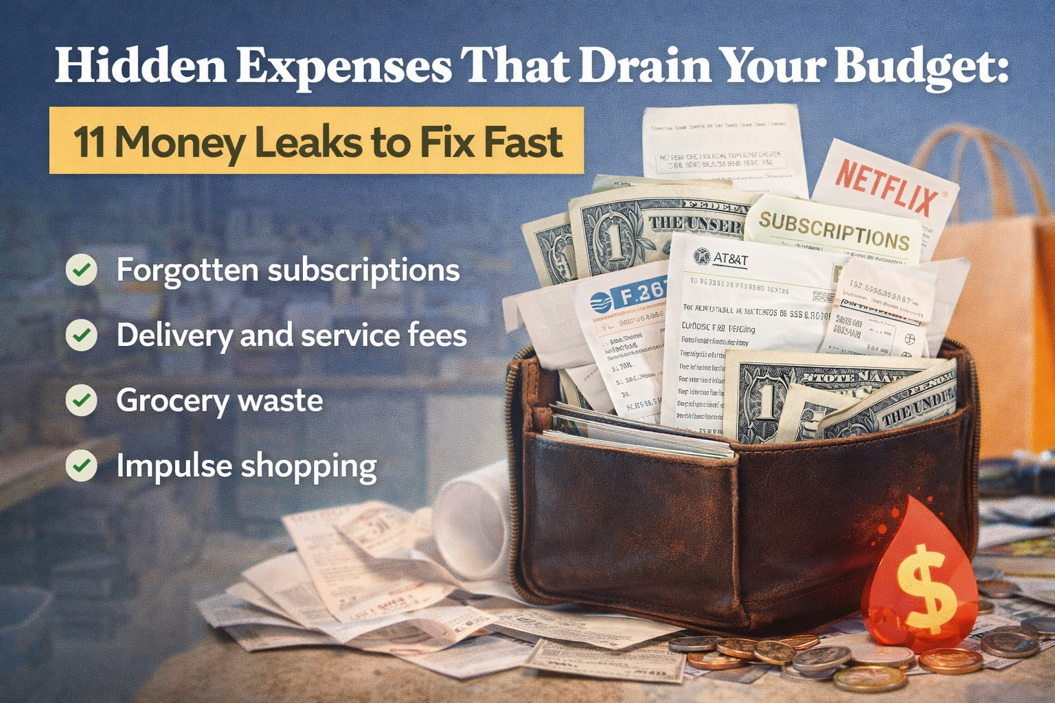 hidden expenses that drain your budget